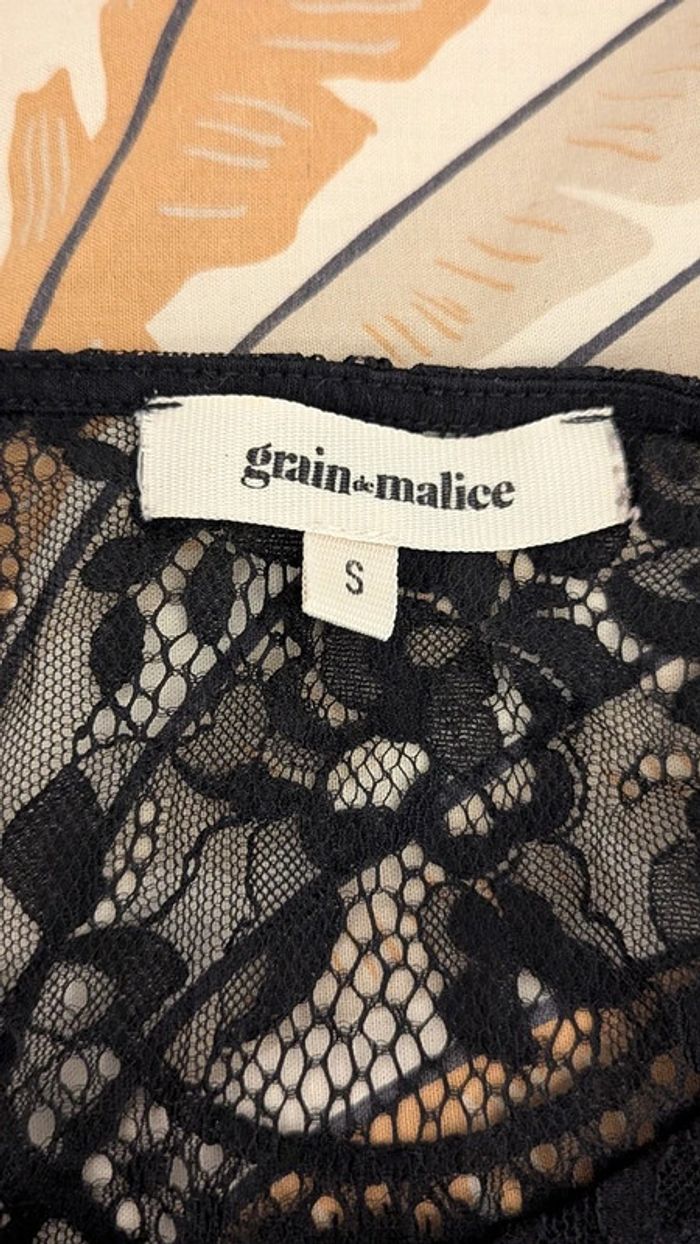 haut et t-shirt Grain de Malice gris taille S - photo numéro 3