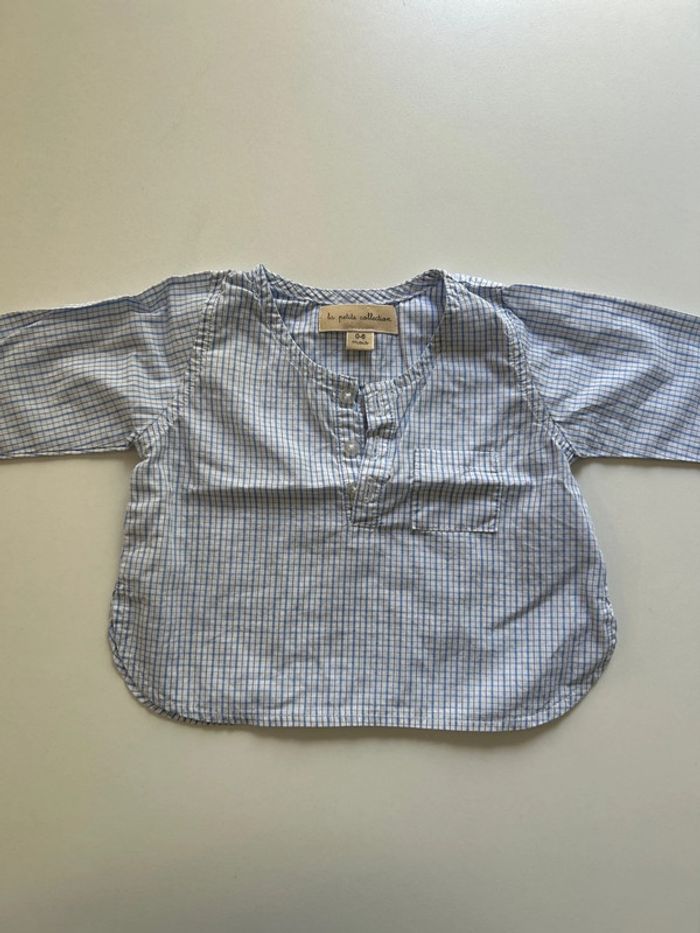Blouse chemise La Petite Collection 0-6 mois