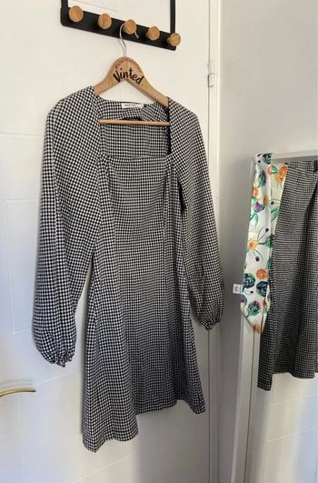 Robe style vichy noir et blanc  Naf Naf Taille S