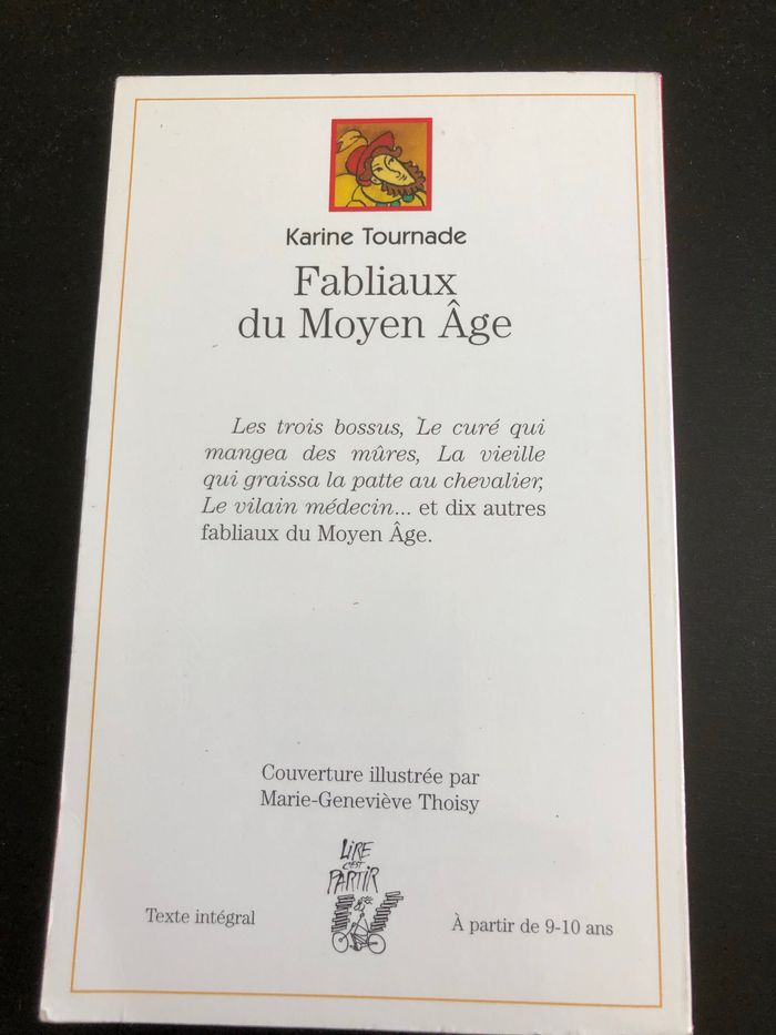 Livre « Fabliaux » - photo numéro 2