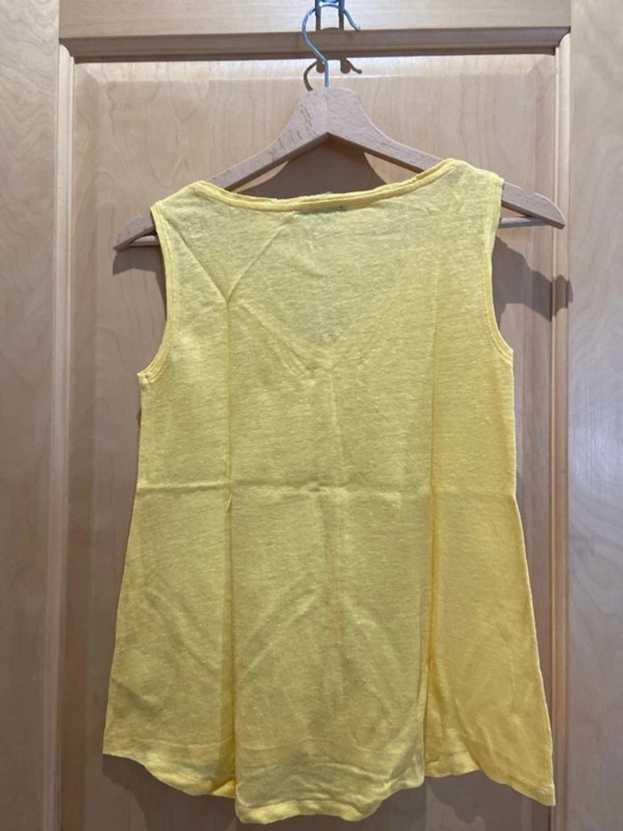 Débardeur en lin jaune esmara - photo numéro 2