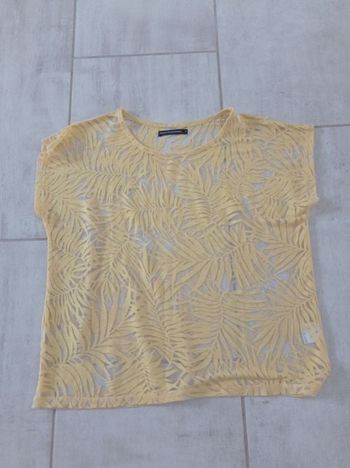 Tee shirt jaune