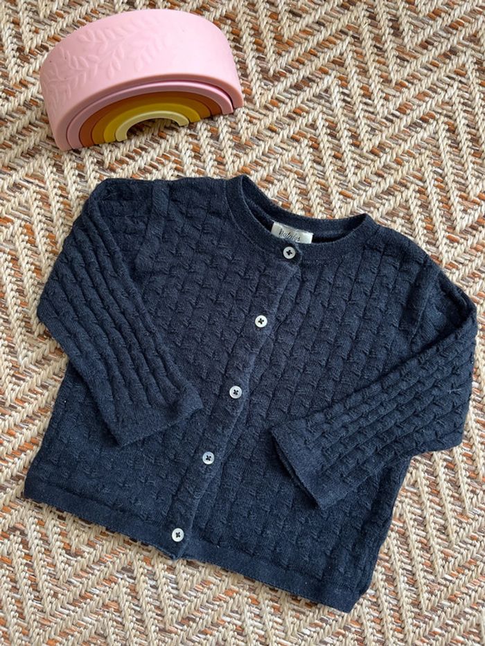Gilet Natalys cachemire 6M