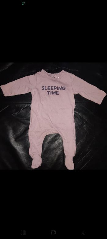 Pyjama été 1 mois