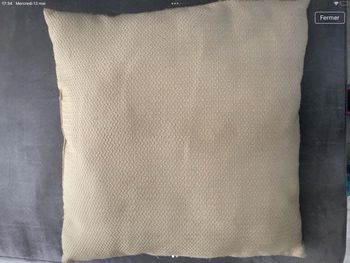 Coussin 45x45 un peu de doré