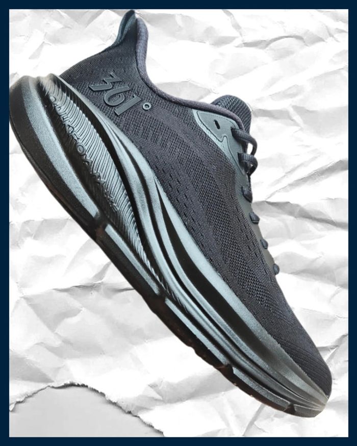 Chaussures running 361° Star Road Noir