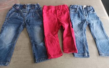 Lot de 3 pentalons 18 mois