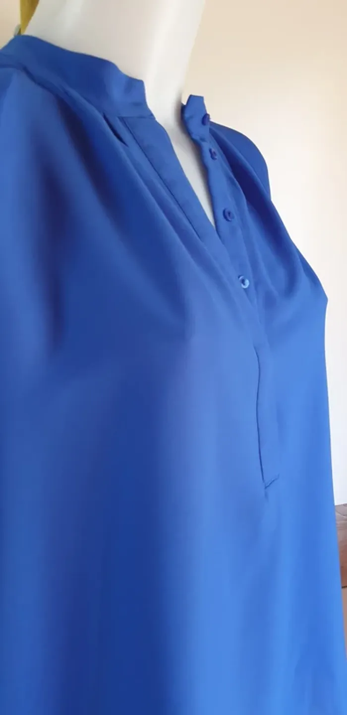 💙 Blouse femme bleue ample 💙 - photo numéro 3