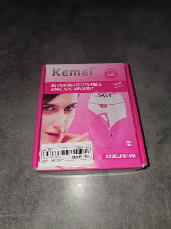[NEUF] Épilateur électrique rechargeable rose