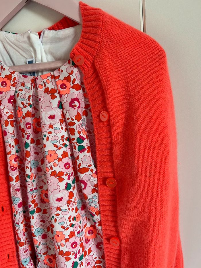 Robe gilet barrettes Jacadi 10 ans - photo numéro 4