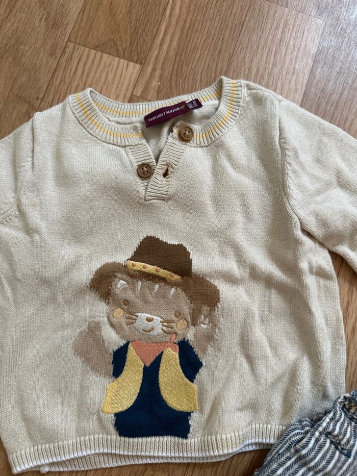 Salopette 3 mois sergent major - photo numéro 2