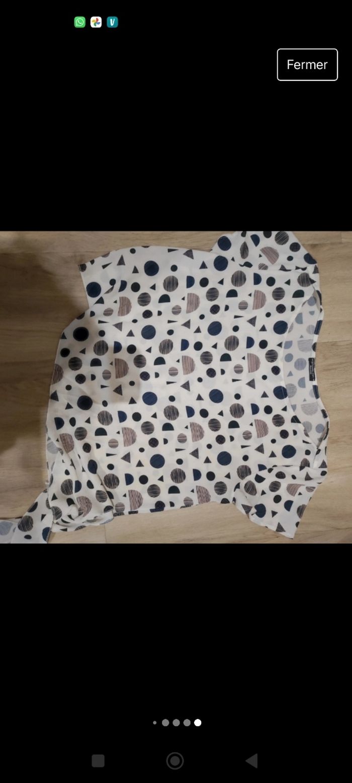 Lot de 4 blouses fluide été 36-38 - photo numéro 5