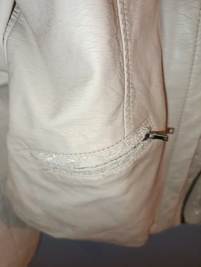 Sublime veste simili cuir Jacqueline Riu taille 44 - photo numéro 5