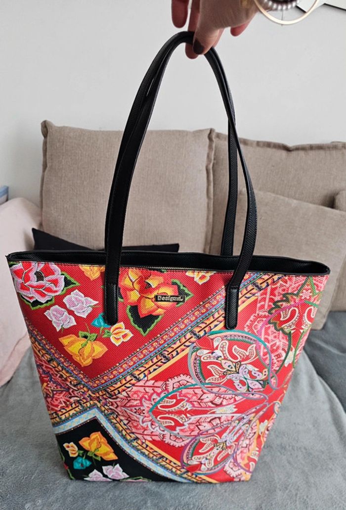 Magnifique sac Desigual Folklore Cards Rio