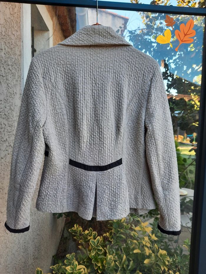 Veste beige chic T 40 Cinoche Collection - photo numéro 9