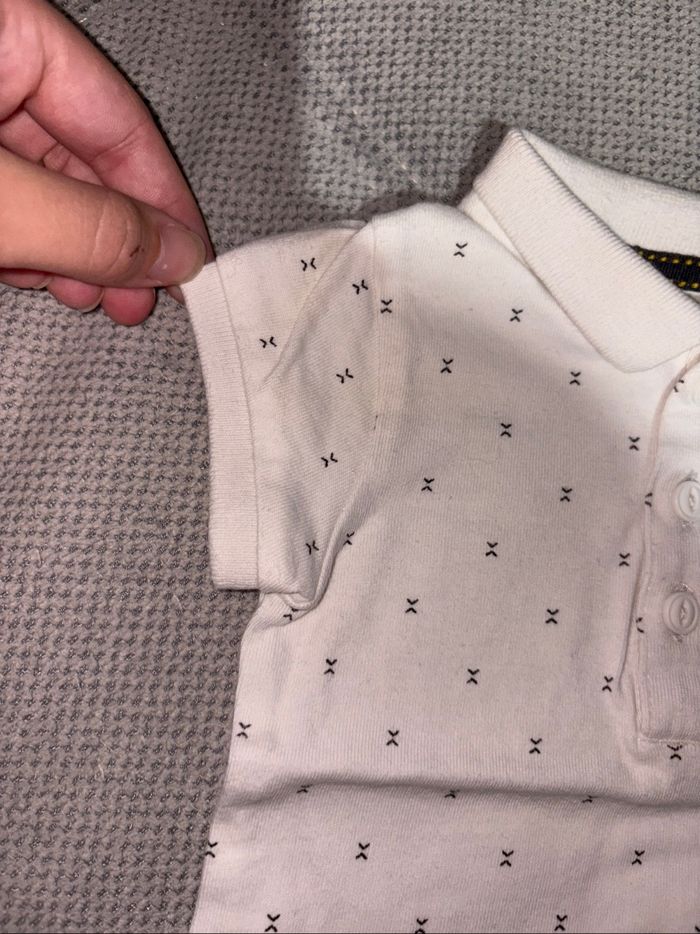 Polo bébé imprimé discret - photo numéro 3