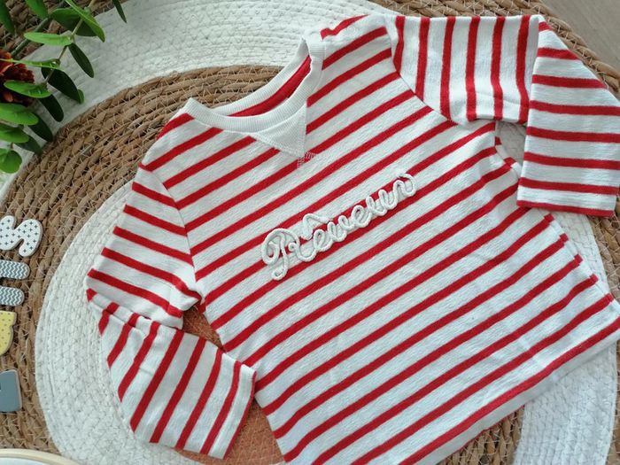 Tee-shirt épais à rayures - photo numéro 2