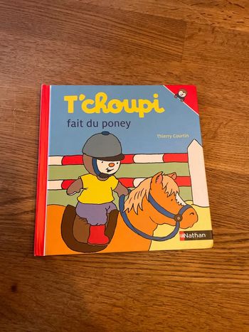 Livre Tchoupi Numéro 45 Tchoupi fait du poney