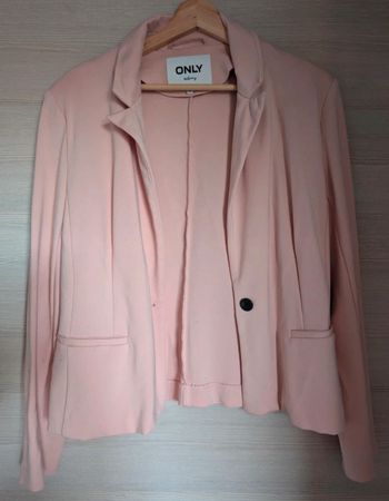 Blazer Only rose pâle