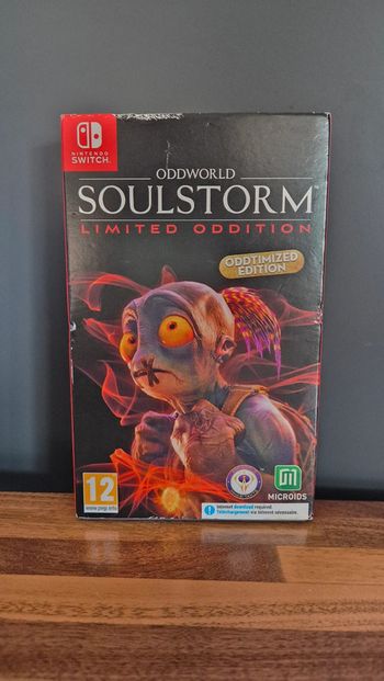 Jeu switch " Oddworld Soulstorm " édition collector