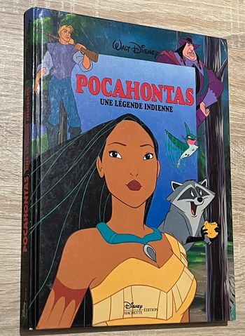 Livre de Pocahontas vintage