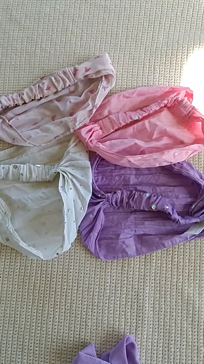 Lot de 4 bandeaux fille - photo numéro 2