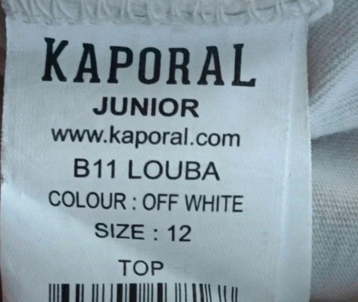 T-shirt kaporal 12ans - photo numéro 4