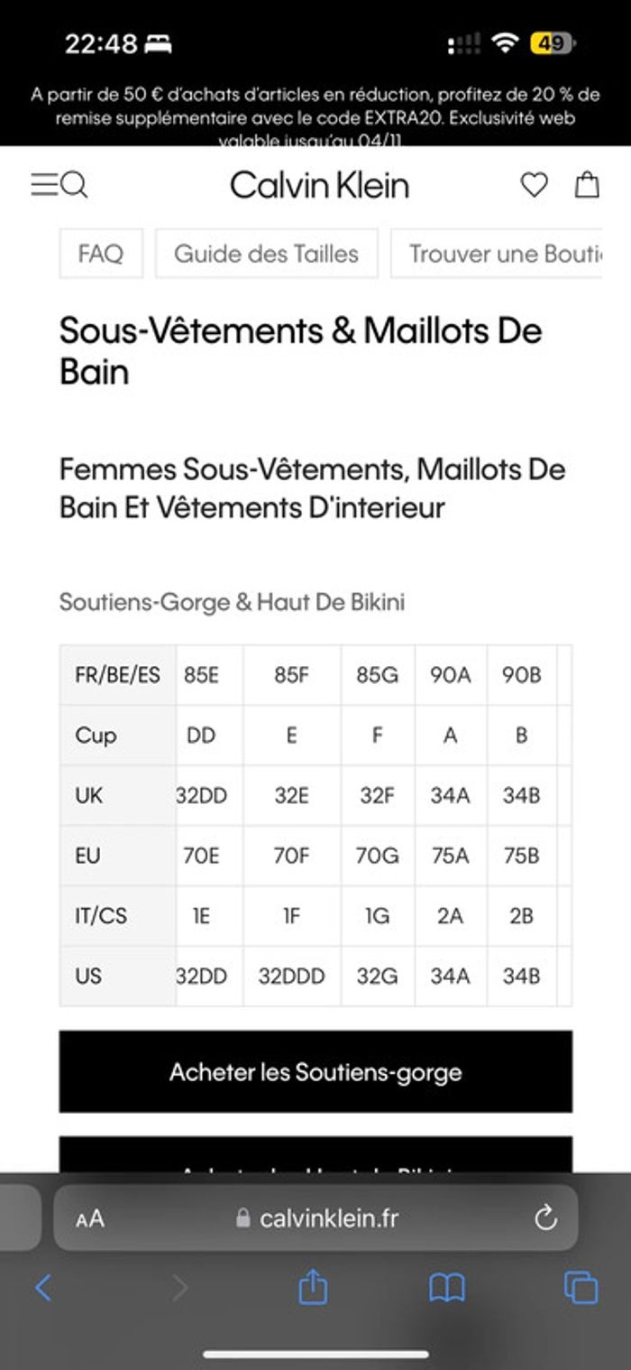 Haut de maillot de bain rose Calvin Klein - photo numéro 8