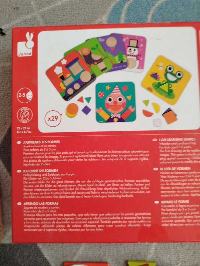 Puzzle j apprends les formes - photo numéro 6