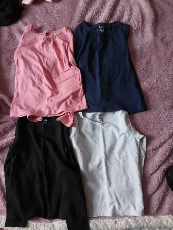 Lot 4 t-shirt manches longues