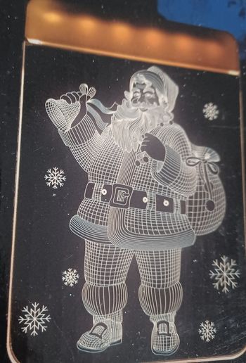 Lampe LED père Noël 🤶 hdh