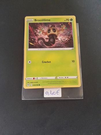 Carte Pokémon Brocélôme 016/196