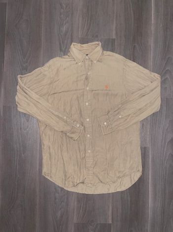 Chemise Ralph Lauren Beige Classic Fit 👔