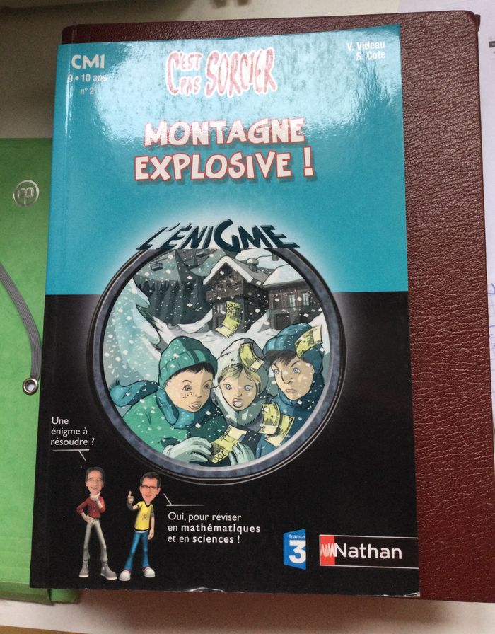 c'est pas sorcier "montagne explosive"