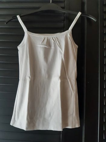 Débardeur blanc 8 ans