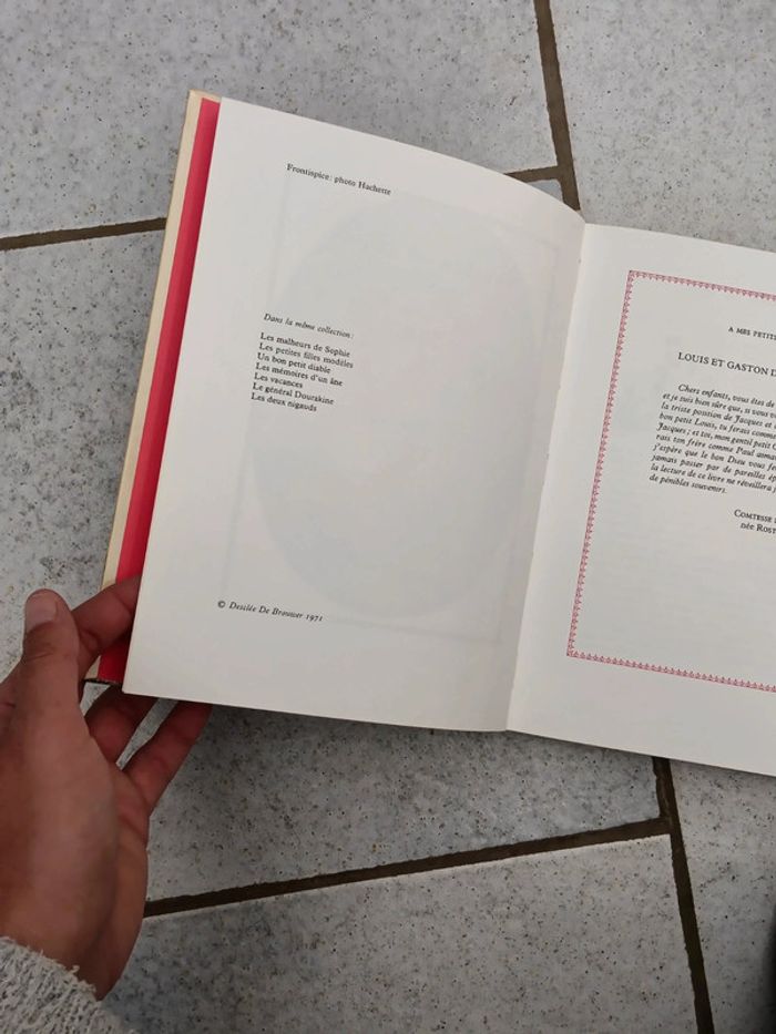 Livre ancien la comtesse de Ségur l'auberge de l'ange gardien - photo numéro 6
