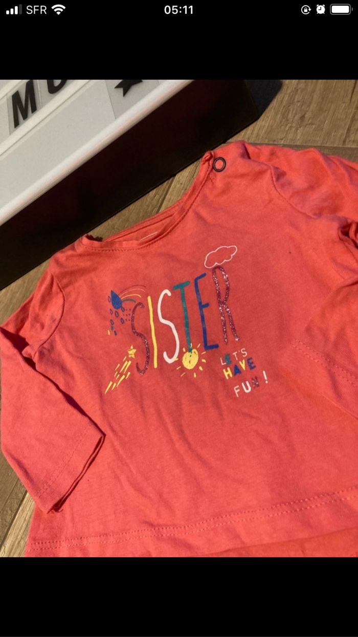 Tee shirt sister - photo numéro 2