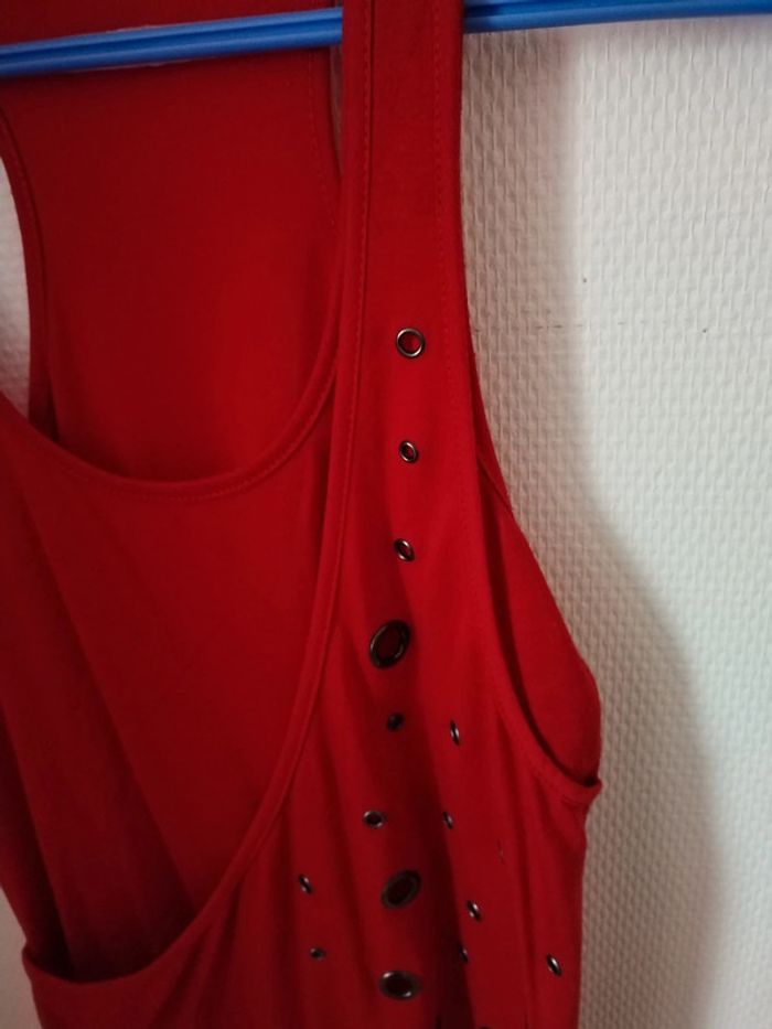 Tunique rouge taille M - photo numéro 6