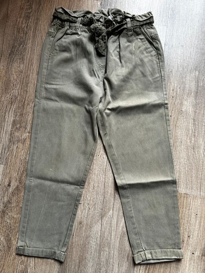 Pantalon kaki fille - photo numéro 2