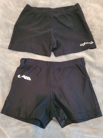 Lot short de Gym 14 ans