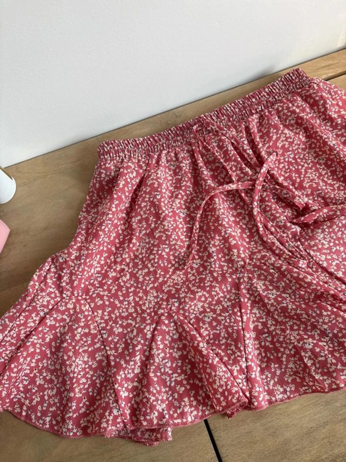 Short rose à fleurs - photo numéro 2