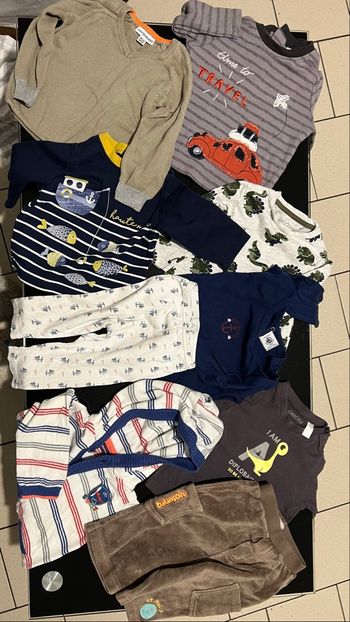 Lot vêtement garçon 