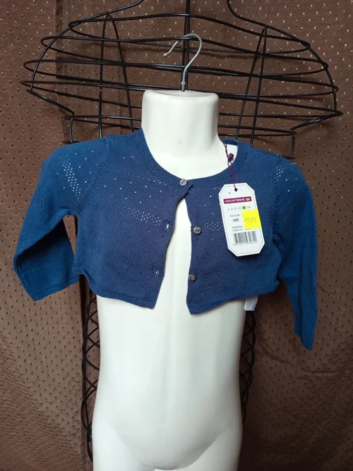 Gilet neuf sergent major taille 18mois/80cm