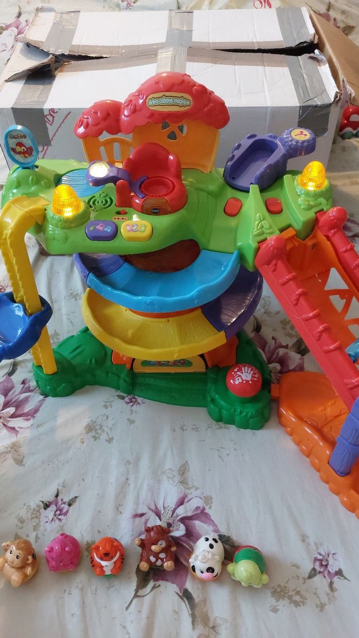 Arbre train et personnages zoomizooz - photo numéro 5