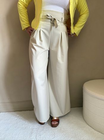 Pantalon fluide palazzo