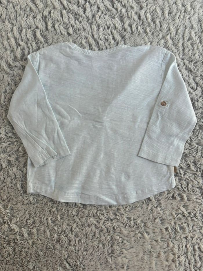 T-shirt ML Zara 74cm - photo numéro 3