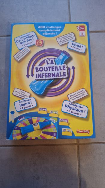 Jeu de société La bouteille infernale