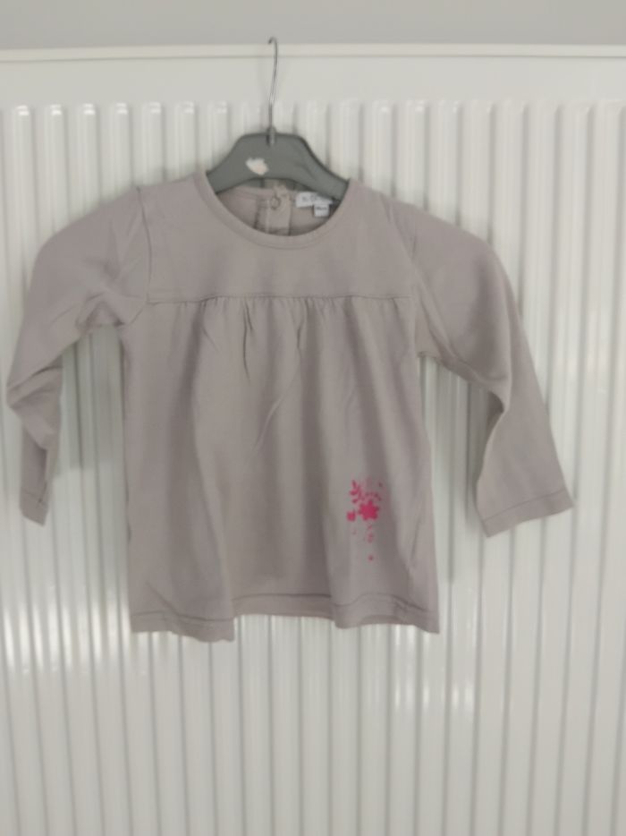 T shirt manches longues fille 24 mois in extenso