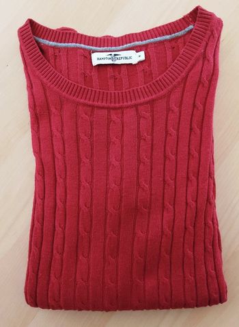 Hampton Republic pull rouge M