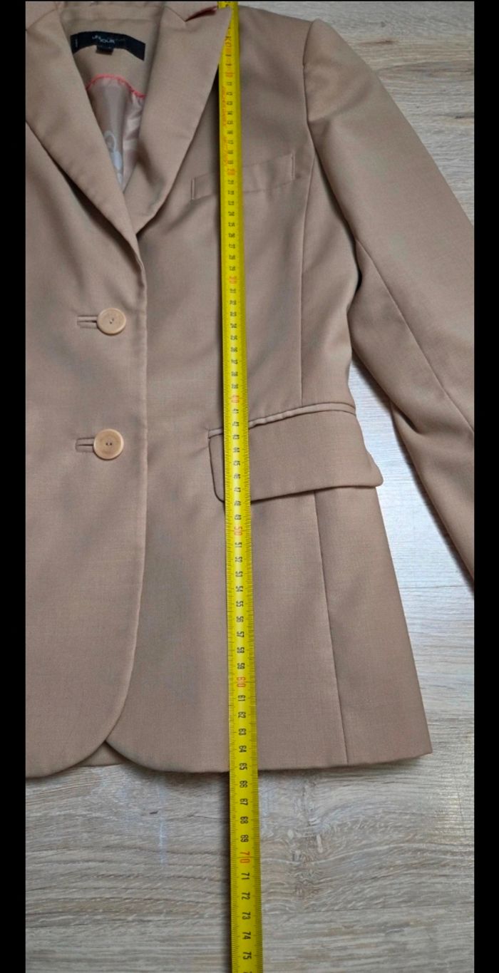 Blazer beige Un jour Ailleurs taille 36 en très bon état - photo numéro 8